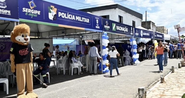 Governo de Sergipe levou mais de 160 serviços públicos a São Domingos durante o “Sergipe é aqui”