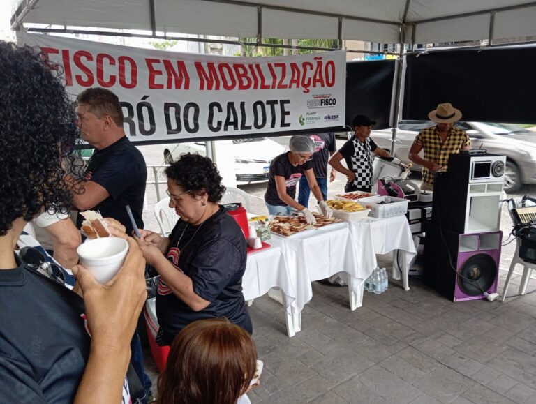 Fisco de Sergipe faz paralisação de 24h e cobra reajuste salarial