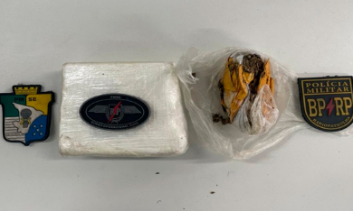 Polícia Militar apreende entorpecentes no Bairro Santa Maria