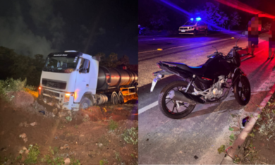 Homem morre atropelado após colisão com animais na SE-228
