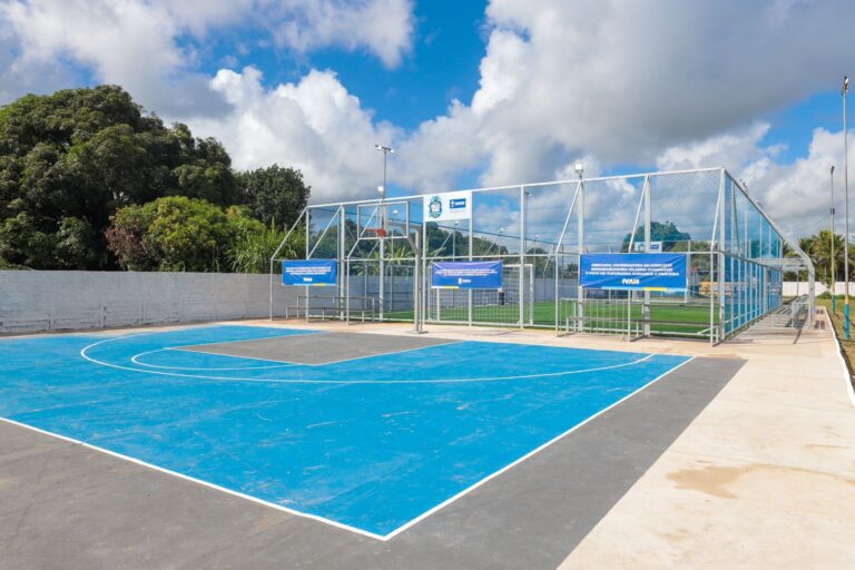 Novas areninhas fortalecem o esporte e o lazer no interior de Sergipe