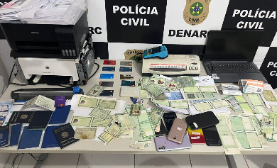 Denarc prende investigado por golpes e apreende 150 cartões em Itabaiana