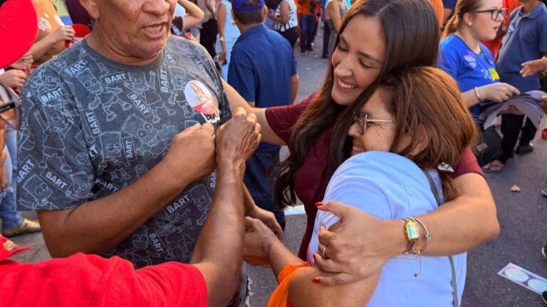 Oficializada candidata à Câmara, Andresa de Valmir destaca combate ao feminicídio, saúde e inclusão entre prioridades