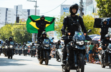 Desfile de 7 de Setembro terá 387 policiais em operação em Aracaju